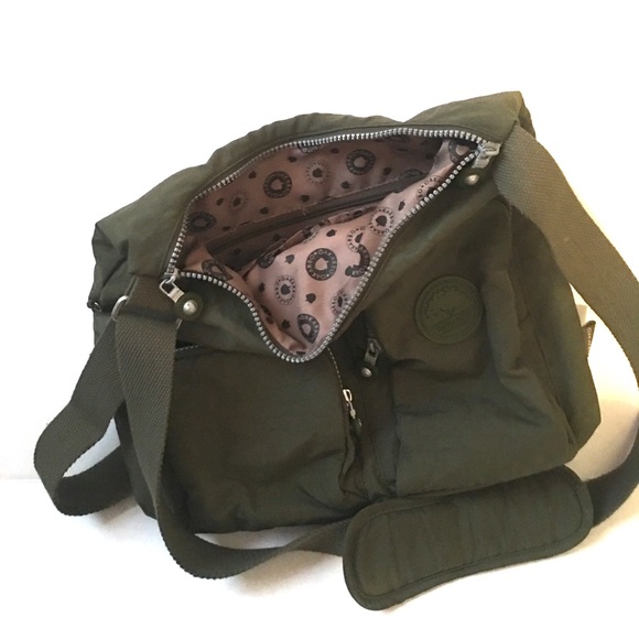 Boho Crossbody Bag - Army Green - Picture 3 of 4